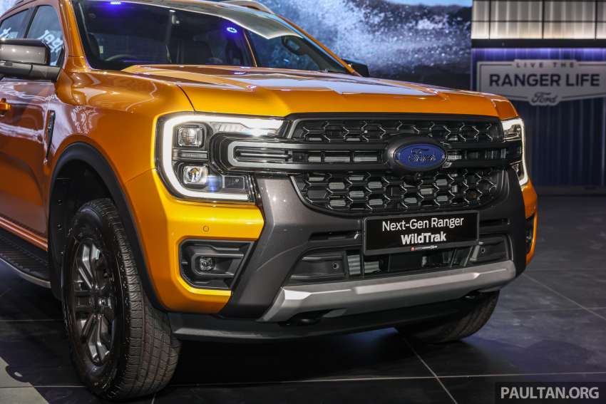 Ford Ranger 2022 dilancarkan di Malaysia — tujuh varian, bermula dari RM109k; Raptor ditunjuk, tiba Q4 1488491