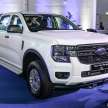 Ford Ranger 2022 dilancarkan di Malaysia — tujuh varian, bermula dari RM109k; Raptor ditunjuk, tiba Q4