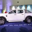 Ford Ranger 2022 dilancarkan di Malaysia — tujuh varian, bermula dari RM109k; Raptor ditunjuk, tiba Q4