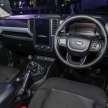 Ford Ranger 2022 dilancarkan di Malaysia — tujuh varian, bermula dari RM109k; Raptor ditunjuk, tiba Q4