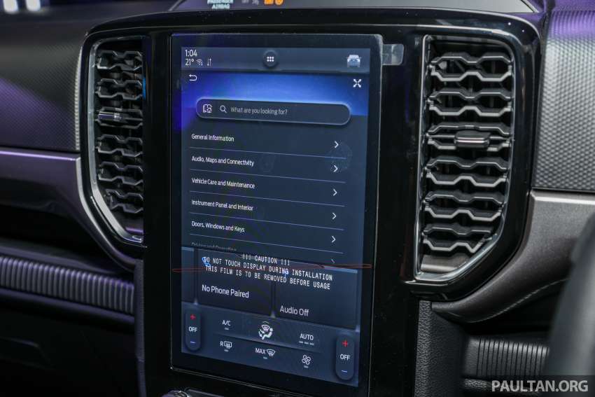 Ford Ranger 2022 dilancarkan di Malaysia — tujuh varian, bermula dari RM109k; Raptor ditunjuk, tiba Q4 1488138