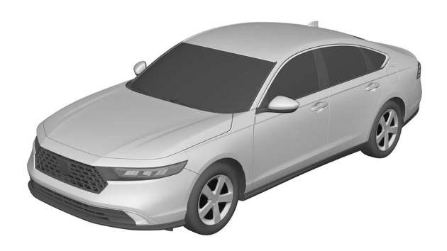 2024 Honda Accord patent images leaked – 11th-gen sedan retains fastback shape, new full-width tail lamps