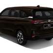 Perodua Alza 2022 dilancar — MPV 7- tempat duduk generasi kedua, ASA standard; harga dari RM62,500