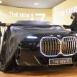2023 BMW i7 previewed in Malaysia – G70 7 Series EV with 544 PS, 615 km range; Mercedes-Benz EQS rival