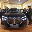 2023 BMW i7 previewed in Malaysia – G70 7 Series EV with 544 PS, 615 km range; Mercedes-Benz EQS rival