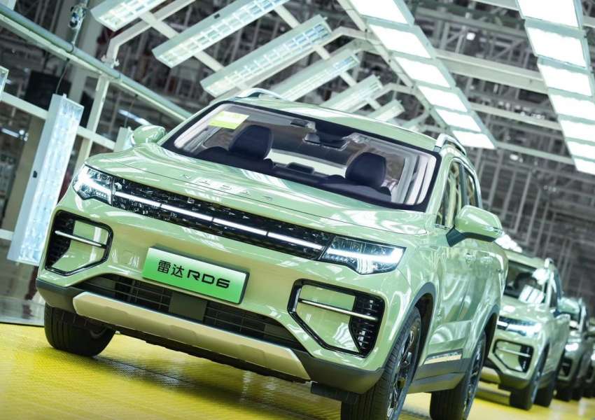 Geely Radar RD6 debuts – Hilux-sized EV pick-up truck built on SEA platform; Q4 2022 launch; 600 km range 1524438