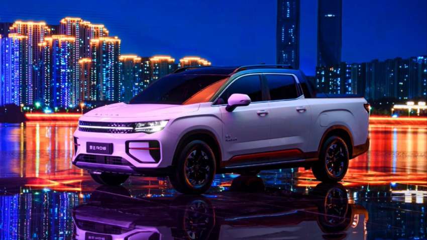 Geely Radar RD6 debuts – Hilux-sized EV pick-up truck built on SEA platform; Q4 2022 launch; 600 km range 1524441