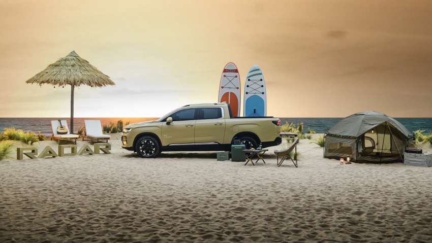 Geely Radar RD6 debuts – Hilux-sized EV pick-up truck built on SEA platform; Q4 2022 launch; 600 km range 1504504