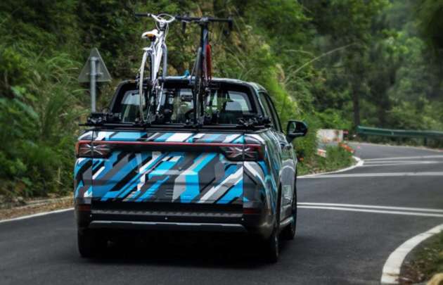 Geely RADAR electric pick-up truck teased, built on unibody SEA platform – future electric Proton Arena?