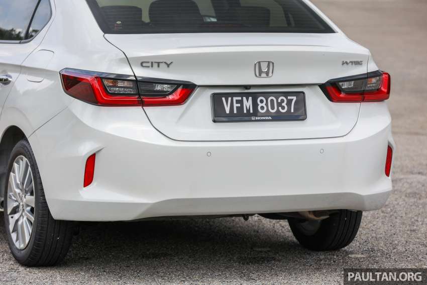 GALLERY: 2022 Honda City 1.5 V petrol sedan vs City Hatchback 1.5 RS e:HEV hybrid; RM91k – RM110k 1493064