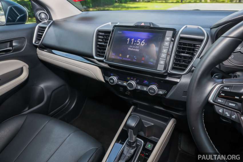 GALLERY: 2022 Honda City 1.5 V petrol sedan vs City Hatchback 1.5 RS e:HEV hybrid; RM91k – RM110k 1493083