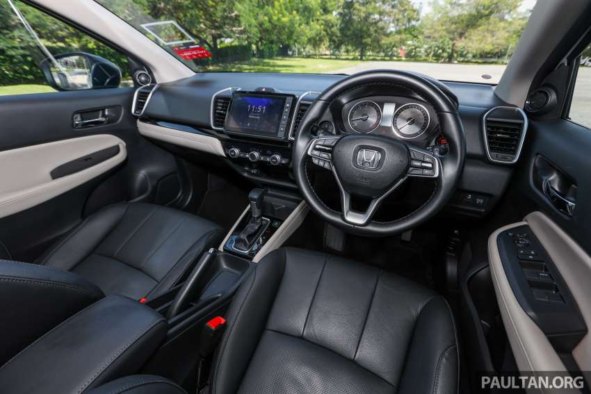 GALLERY: 2022 Honda City 1.5 V petrol sedan vs City Hatchback 1.5 RS e:HEV hybrid; RM91k – RM110k 1493117