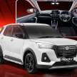 2022 Daihatsu Rocky updated in Indonesia – dark trim