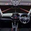 2022 Daihatsu Rocky updated in Indonesia – dark trim