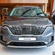 2022 Kia Carnival CKD in Malaysia – live photos of MPV in 8-Seater Mid and High guises; from RM231k