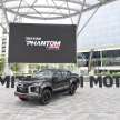 Mitsubishi Triton Phantom Plus in Malaysia – hardcore Absolute-inspired looks, LED light bars, RM140k OTR