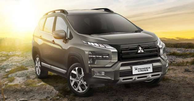 Mitsubishi Xpander Cross facelift 2022 didedahkan di Indonesia – rupa lebih lasak, instrumen dan AC digital