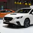 2022 Subaru WRX, WRX Wagon launched in Thailand – 2.4L turbo flat-four; 275 PS; 6MT, CVT; from RM367k