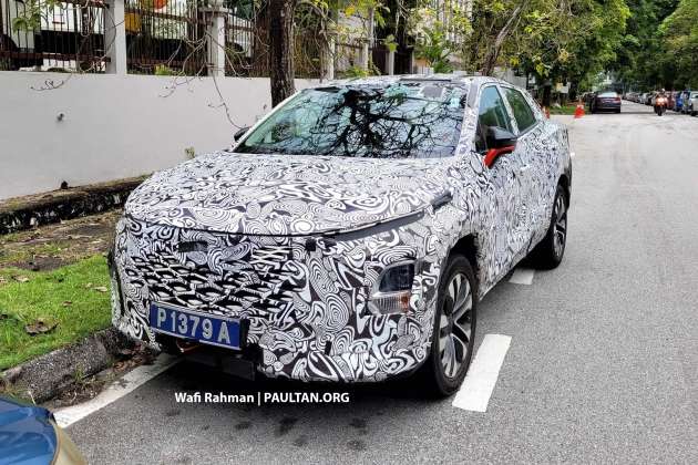 Chery Omoda 5 caught testing in Malaysia – right-hand drive version; B-SUV rival to X50, HR-V coming soon
