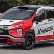 Motorsport-themed Mitsubishi Xpander in Malaysia by Speedline Industries: inspired by real AP4 rally car