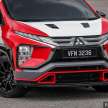 Motorsport-themed Mitsubishi Xpander in Malaysia by Speedline Industries: inspired by real AP4 rally car