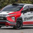 Motorsport-themed Mitsubishi Xpander in Malaysia by Speedline Industries: inspired by real AP4 rally car