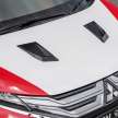 Motorsport-themed Mitsubishi Xpander in Malaysia by Speedline Industries: inspired by real AP4 rally car
