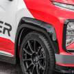 Motorsport-themed Mitsubishi Xpander in Malaysia by Speedline Industries: inspired by real AP4 rally car