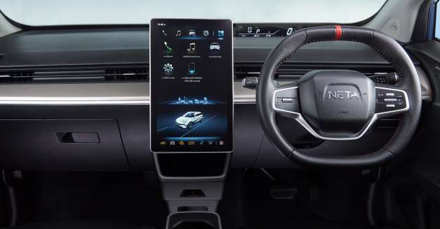 NETA V EV launched in Thailand – 38.5 kWh, 384 km range, initial CBU China before CKD by PTT, RM68k