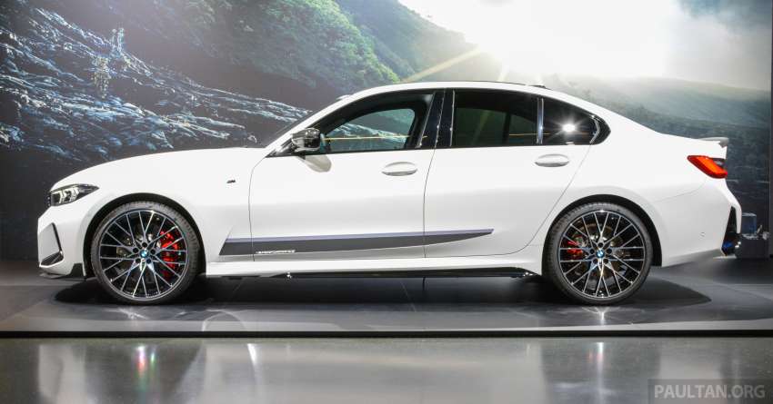 2022 BMW M340i xDrive facelift with M Performance Parts – G20 LCI loaded with carbon-fibre, Alcantara 1515547