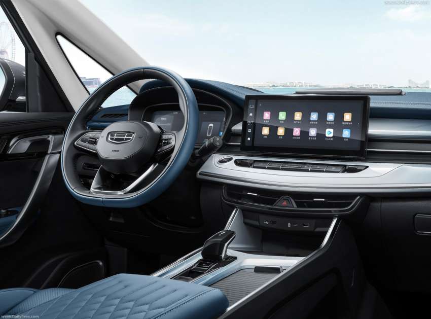 Geely Jiaji L launched in China – facelifted MPV gets Proton’s Infinite Weave grille, longer body, 1.5T, 7DCT 1507236