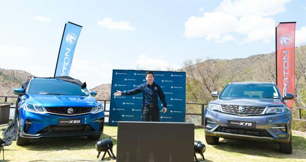 Proton X50 and X70 launched in South Africa – X50 from RM117k – RM150k, X70 from RM137k – RM163k