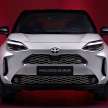 2023 Toyota Yaris Cross GR Sport in Australia – 116 PS 1.5L 2WD hybrid, revised suspension; from RM106,353
