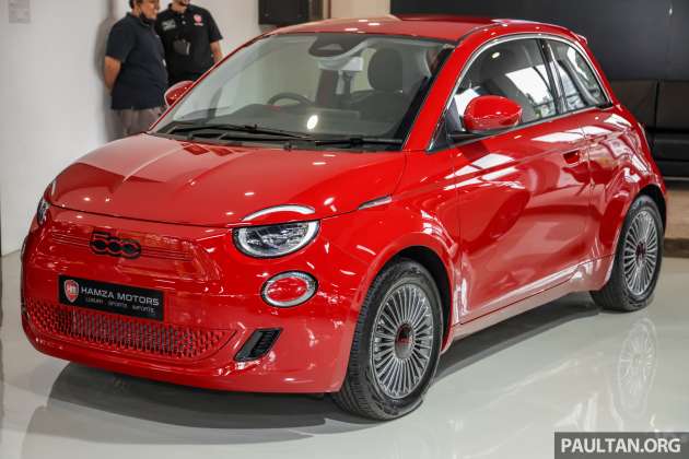 New Fiat 500 Electric in Malaysia – hatch and Cabrio, 320 km EV range, 42 kWh battery, from RM250k