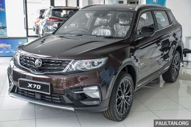 2022 Proton X70 MC gets new head unit with Atlas OS, but existing GKUI units not upgradable; Spotify soon