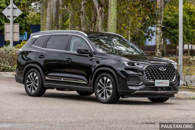 Chery Tiggo 8 Pro SUV previewed in Malaysia – 7-seat flagship model, 2.0T with 254 hp/390 Nm, PHEV option