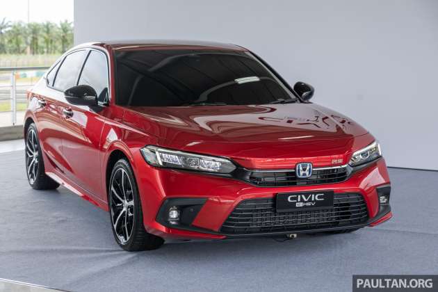 Honda Civic RS e:HEV dilancarkan di Malaysia – RM166,500, hibrid i-MMD 2.0L, 184 PS/315 Nm