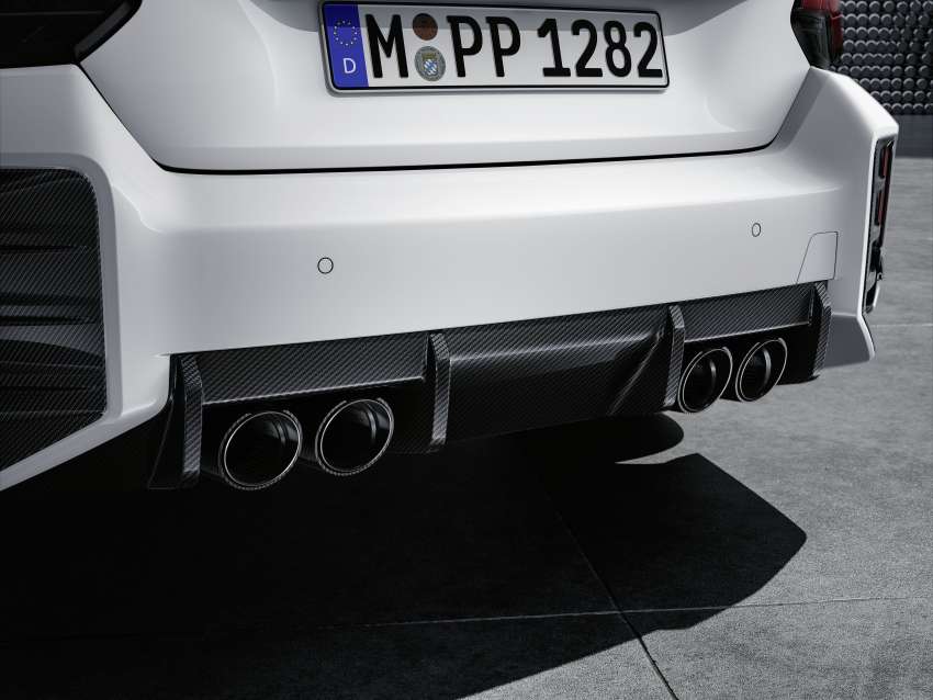 2023 BMW M2 M Performance kit revealed –  titanium exhaust, adjustable suspension, large rear spoiler 1533302
