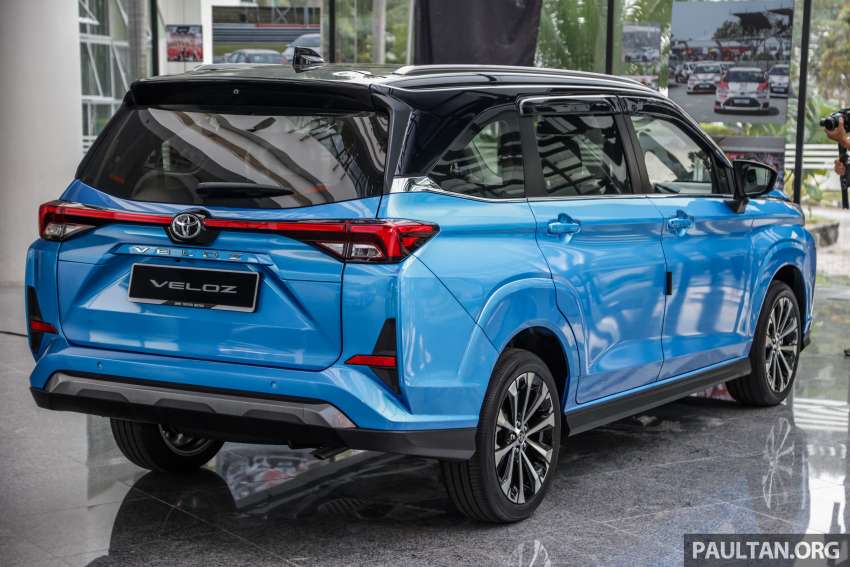 Toyota Veloz 2022 dilancar di Malaysia — MPV kompak kembar Alza, satu varian, 1.5L 106 PS/138 Nm; RM95k 1529488
