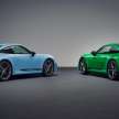992 Porsche 911 Carrera T debuts – 35 kg lighter than base Carrera; 385 PS; 7-speed manual or 8-speed PDK