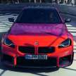 2023 BMW M2 with M Performance Parts – stacked exhaust pipes, plenty of carbon-fibre, large rear wing