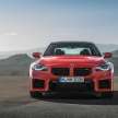 2023 BMW M2 with M Performance Parts – stacked exhaust pipes, plenty of carbon-fibre, large rear wing