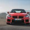 2023 BMW M2 with M Performance Parts – stacked exhaust pipes, plenty of carbon-fibre, large rear wing