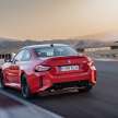 2023 BMW M2 with M Performance Parts – stacked exhaust pipes, plenty of carbon-fibre, large rear wing