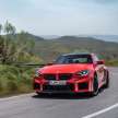 2023 BMW M2 with M Performance Parts – stacked exhaust pipes, plenty of carbon-fibre, large rear wing