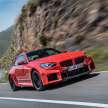 2023 BMW M2 with M Performance Parts – stacked exhaust pipes, plenty of carbon-fibre, large rear wing