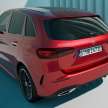 2023 Mercedes-Benz B-Class facelift – updated W247 brings revised equipment, driver assistance systems