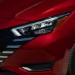 2023 Nissan Almera facelift debuts – US Versa gets bolder face, equipment tweaks, keeps 124 PS 1.6L NA