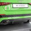 2023 Audi RS3 Sedan launched in Malaysia, RM647k – 2.5L 5cyl turbo, 400 PS, 500 Nm, AWD, new drift mode