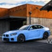2023 BMW M2 debuts – all-new G87 stays RWD only; 3.0L turbo straight-six with 460 PS, six-speed manual